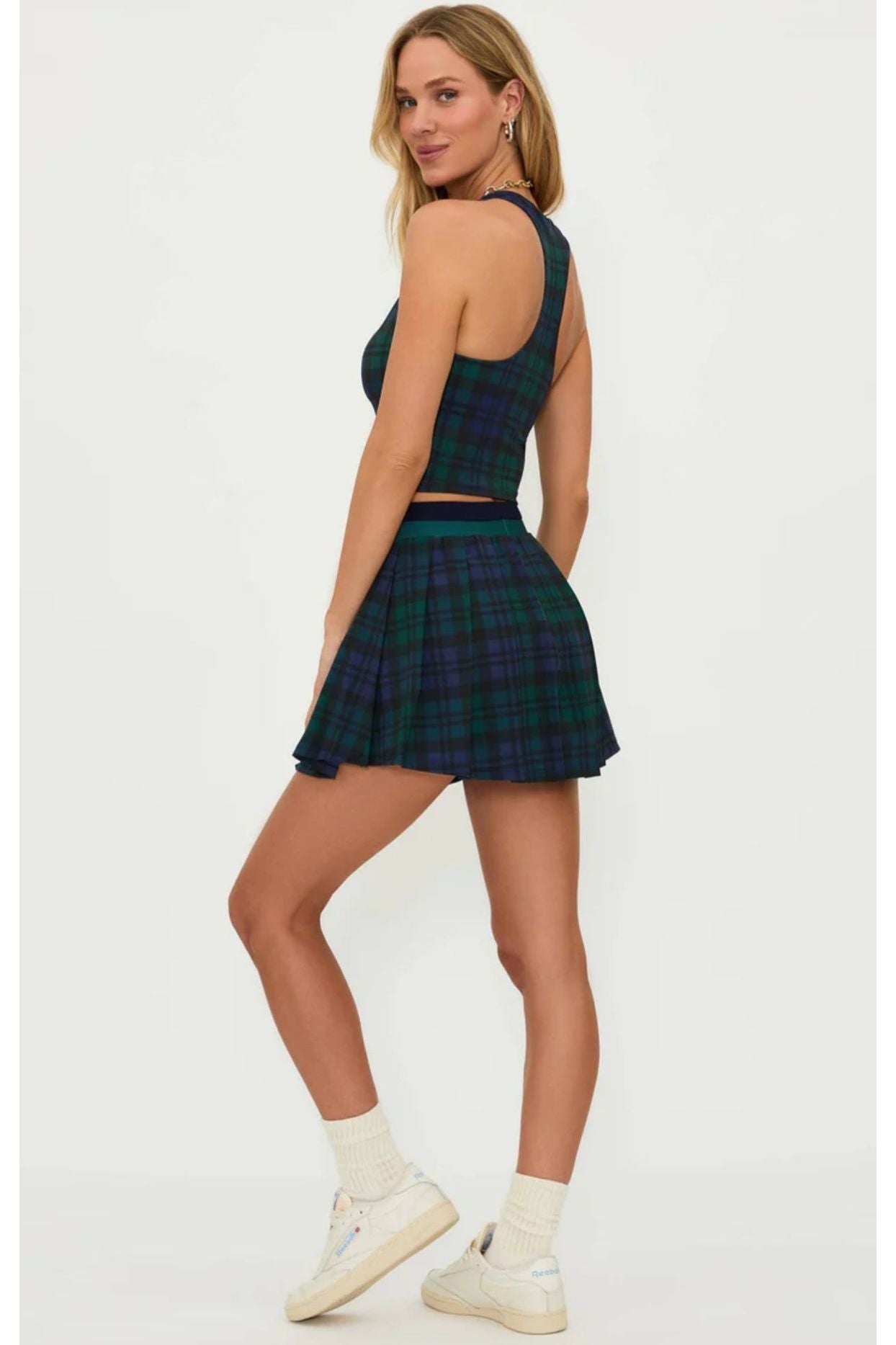 Irina Skirt Wintergreen Plaid