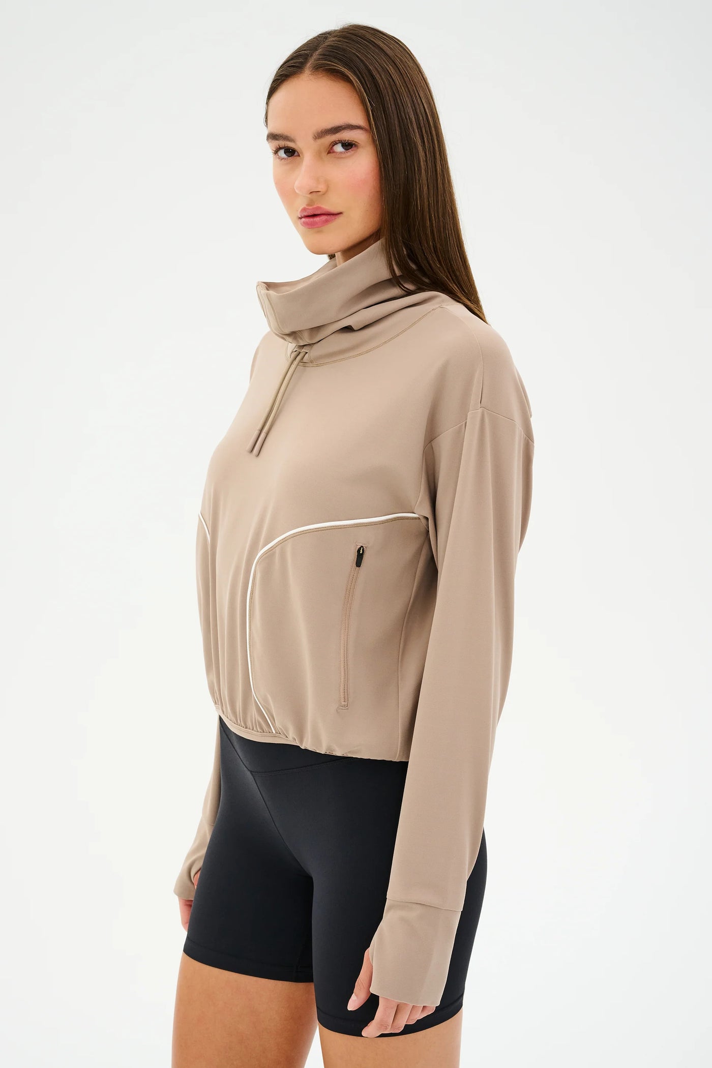 Rosie Airweight Jacket-Latte