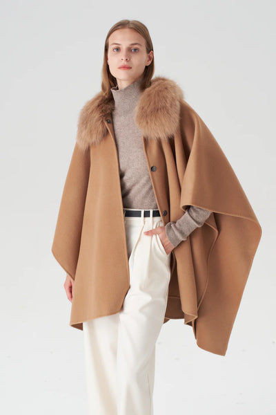 Cashmere Blend Cape