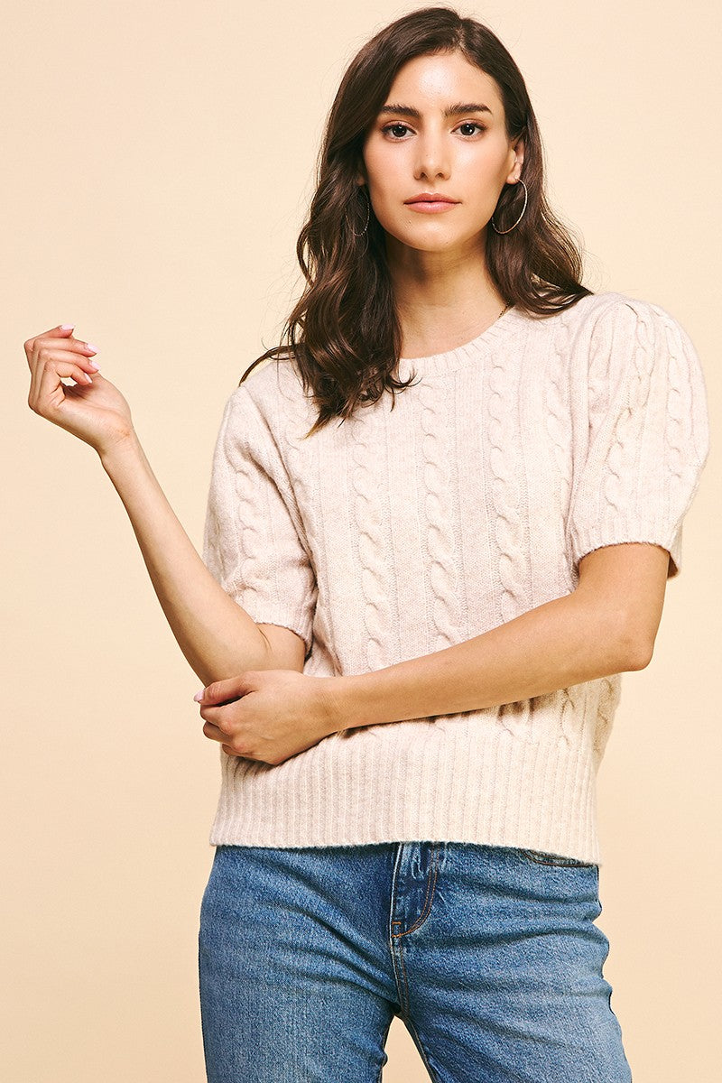 Puff Sleeve Sweater