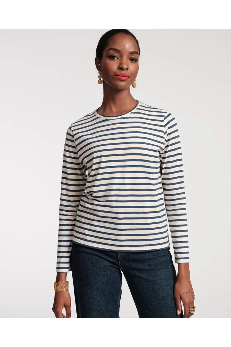 Long Sleeve Striped Tee