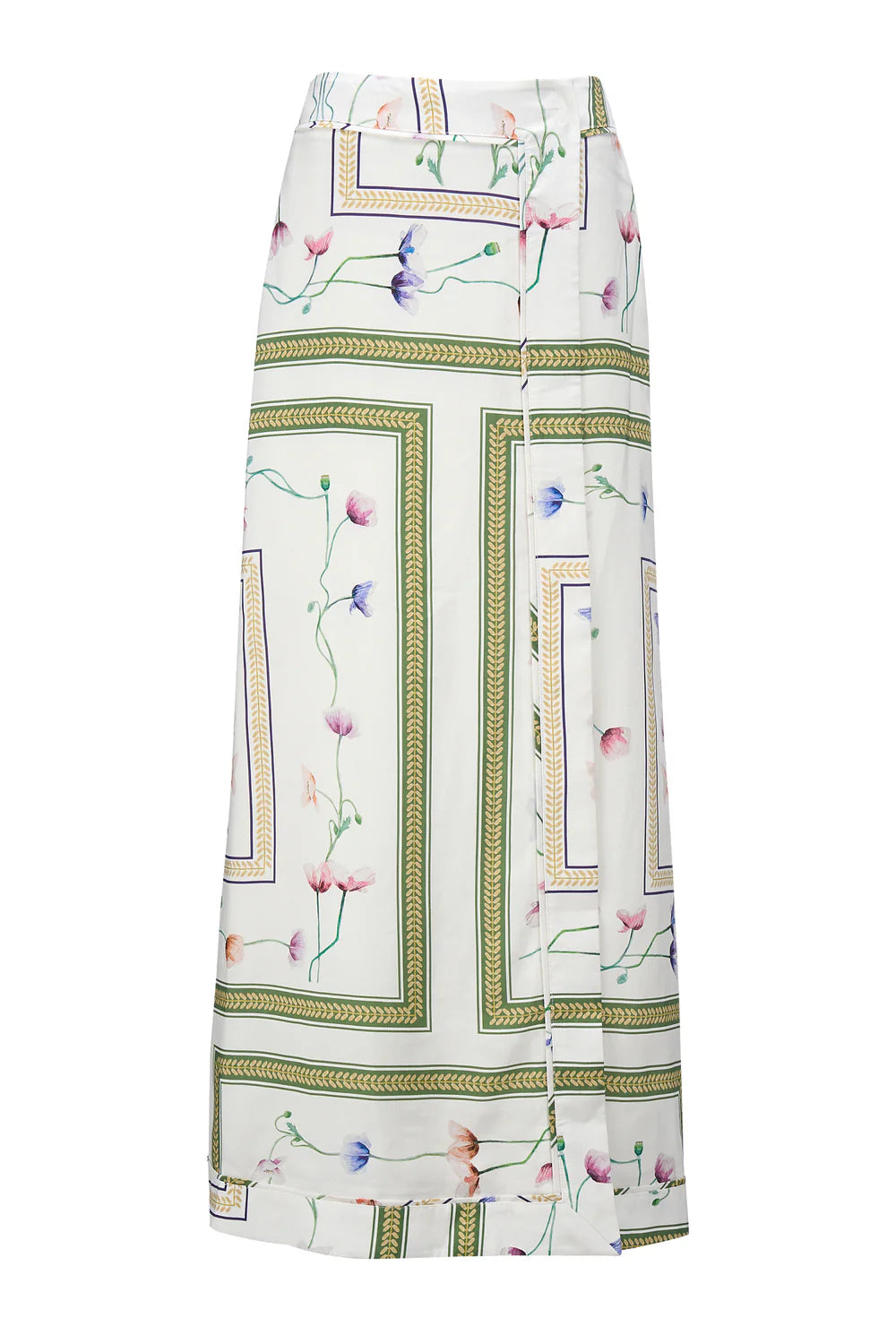 Vola Skirt- White/Floral