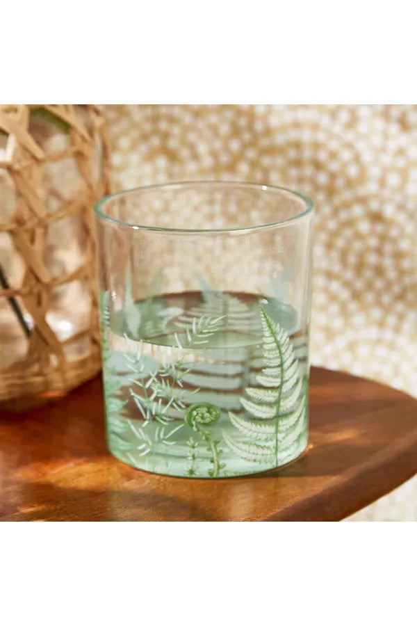 Fern cocktail glasses s/4