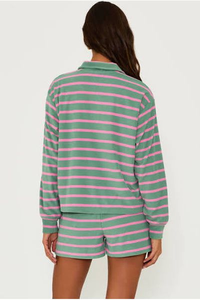 Sonia Terry Cloth Quarter Zip