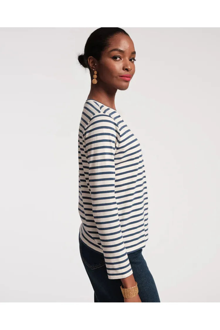 Long Sleeve Striped Tee