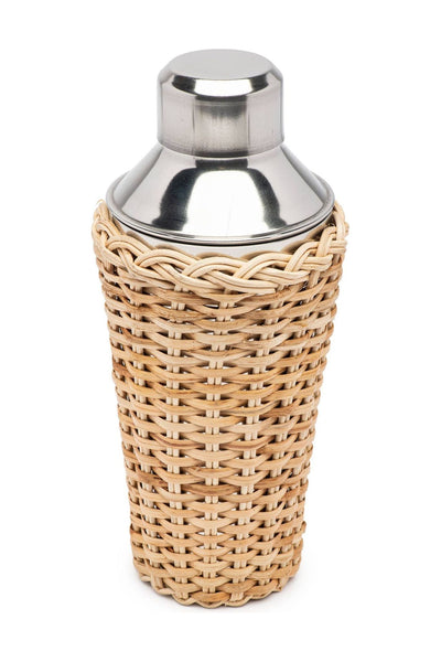 Rattan Cocktail Shaker