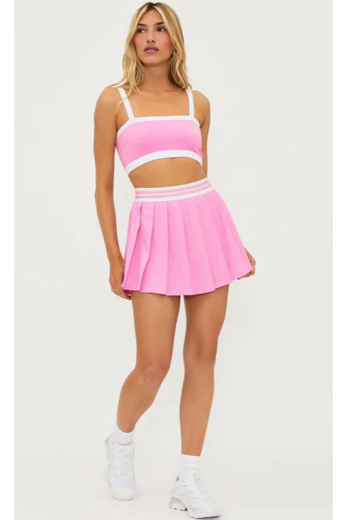 Irina Pink Tennis Skirt