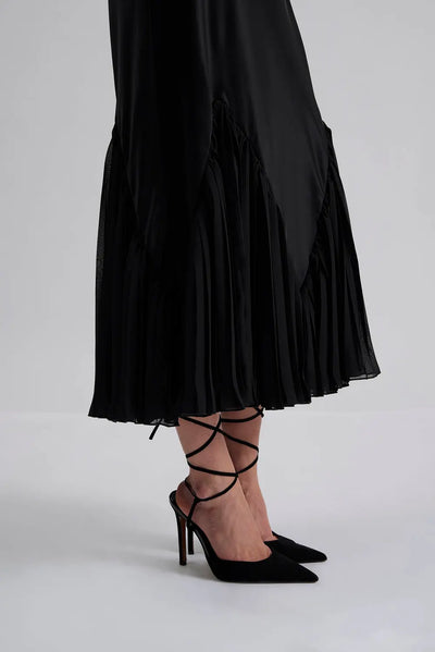 Penelope Frill Detailed Midi Skirt