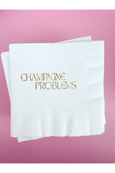 Champagne Problems-Cocktail Napkins