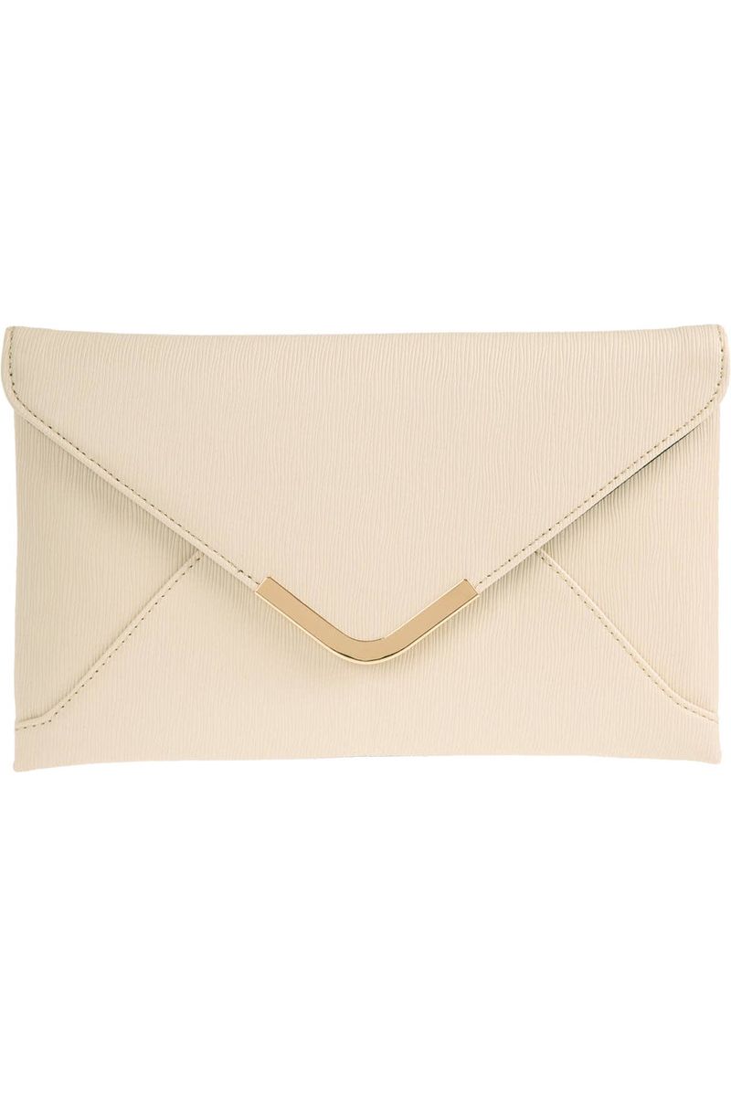 Ivory Envelope Clutch