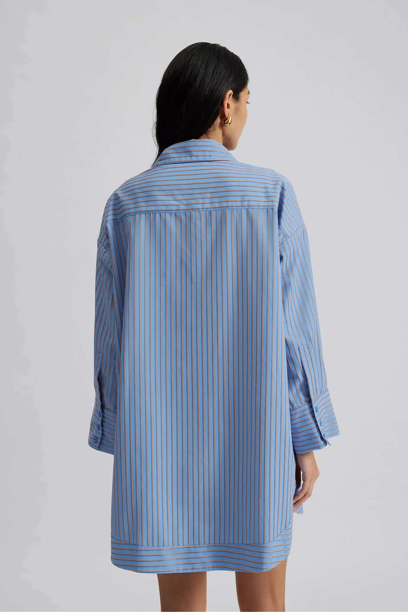 Bianca Striped Shirt Dress