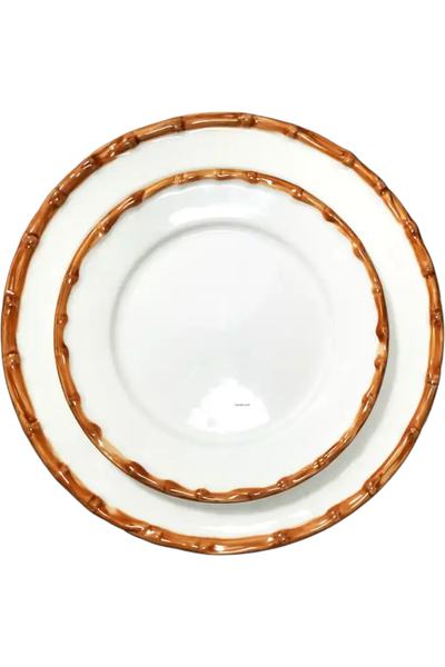 Bamboo Ceramic Dinner Plates