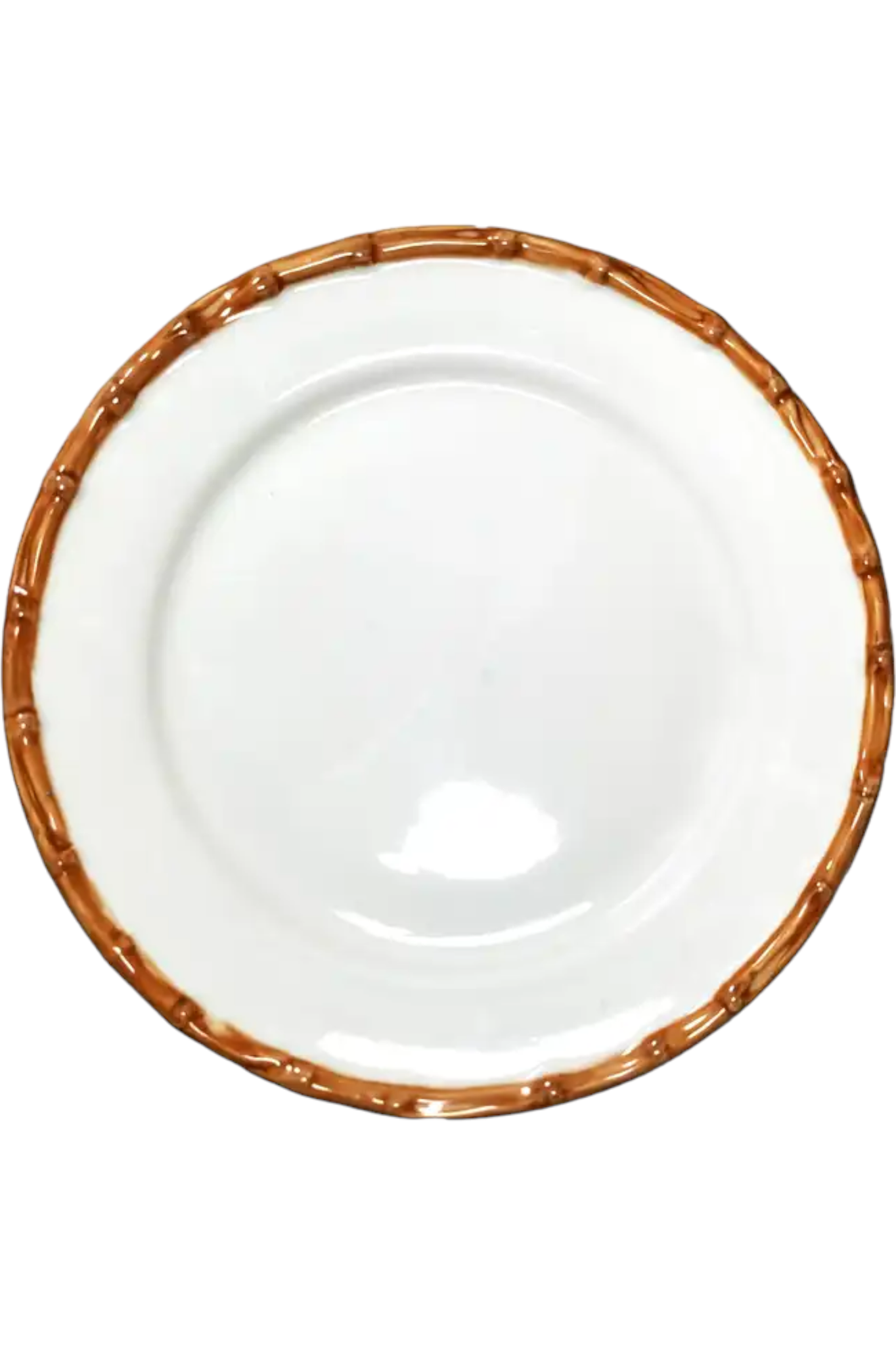 Bamboo Ceramic Salad Plates