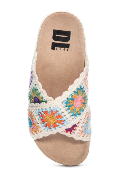 Tacoma Crochet Sandal-Multi