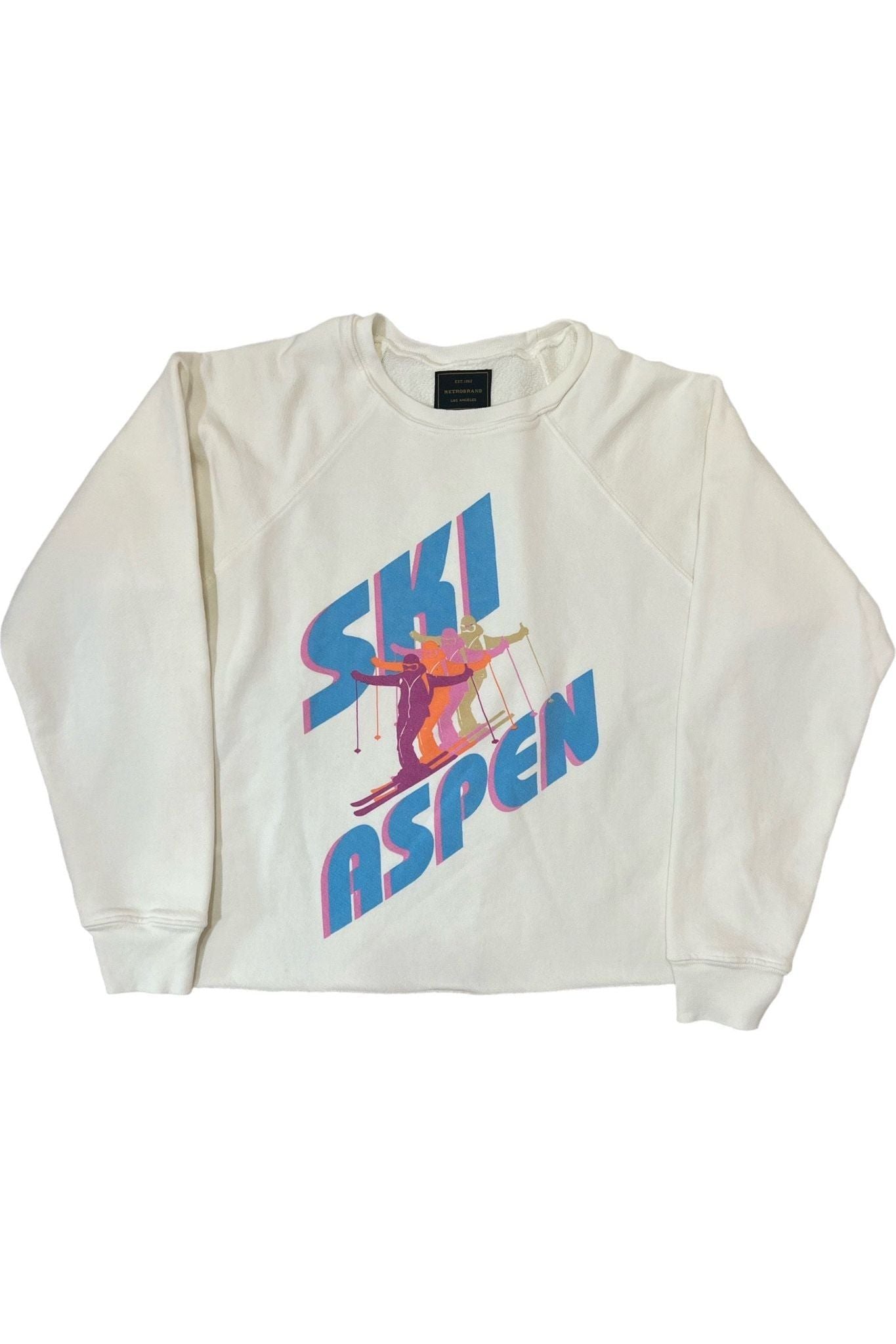 Ski Aspen Cropped Sweatshirt