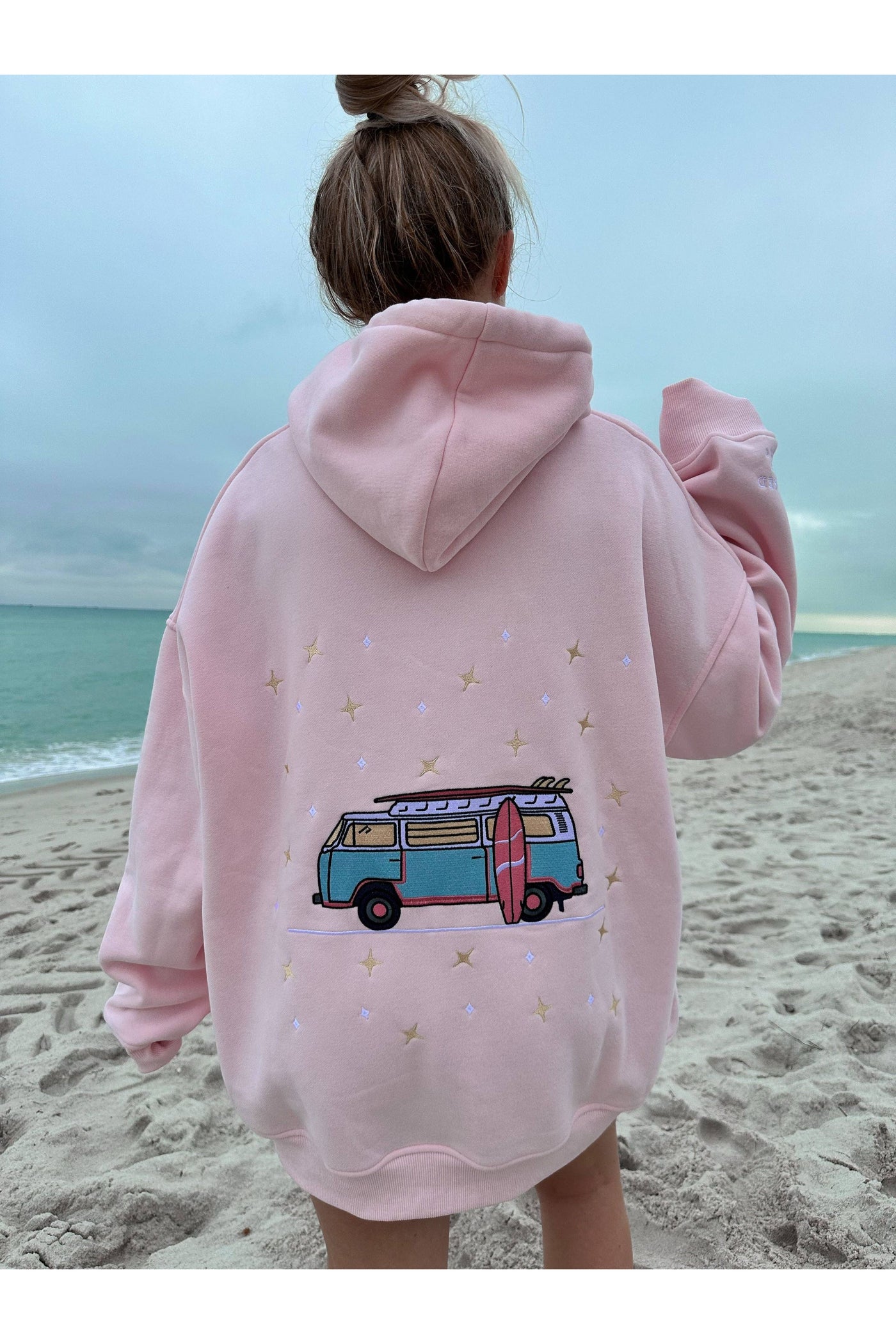 Embroidered Van Star Hoodie