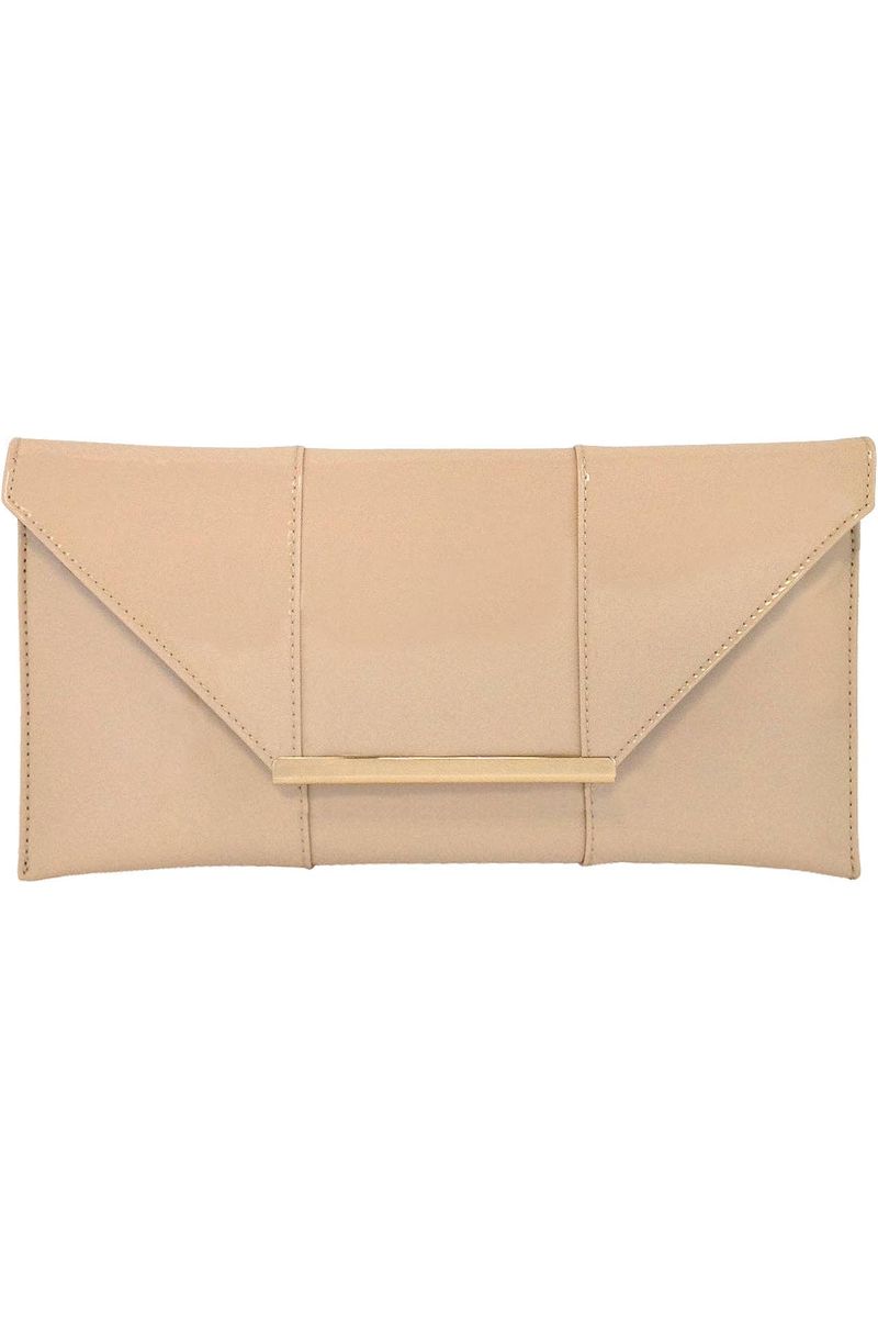 Nude Patent Clutch