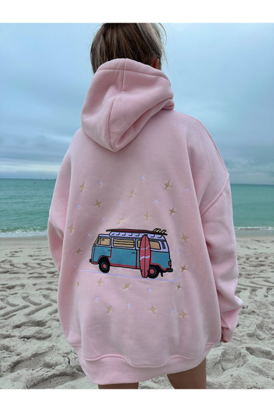 Embroidered Van Star Hoodie