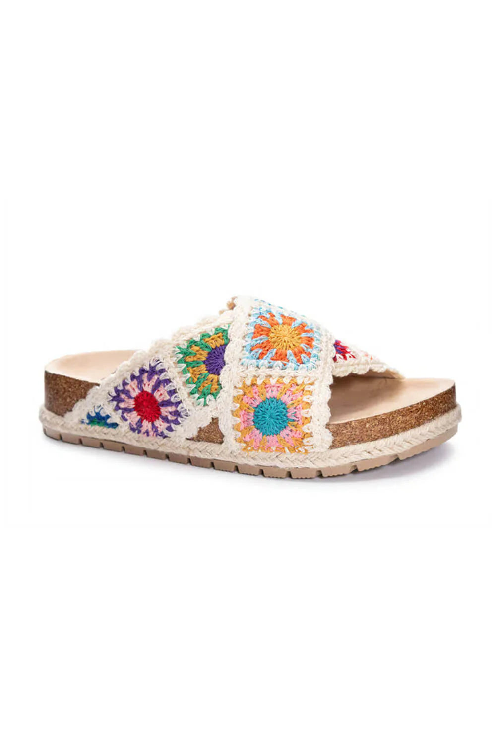 Crochet Cross Sandal