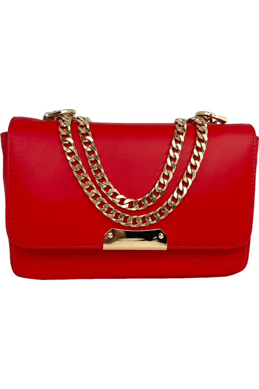 Allie Bag-Lipstick Red