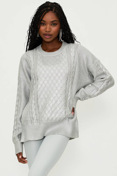 Callie Silver Shine Sweater